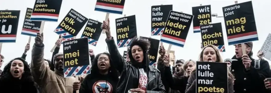 kick out zwarte piet protest
